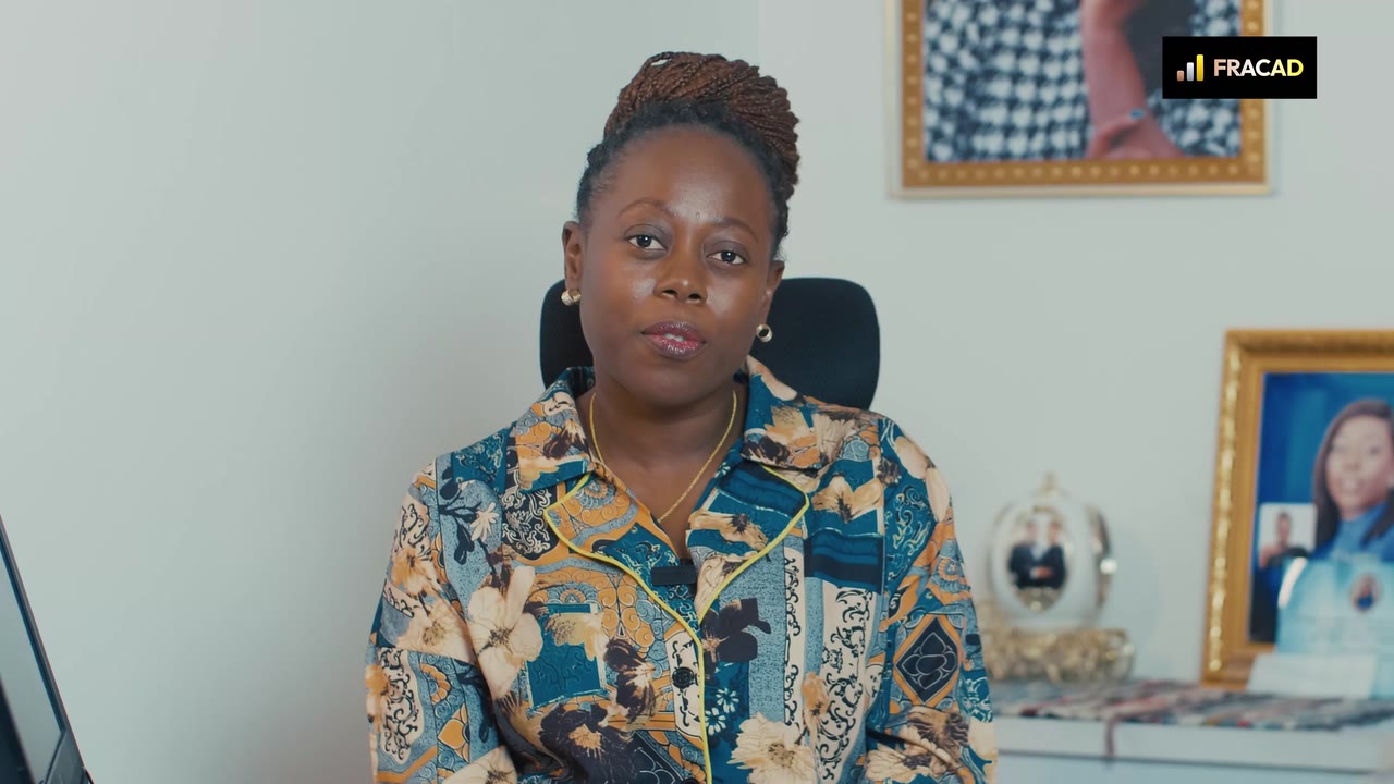 Omawumi Christine Emmanuel Ogah speaking about FRACAD